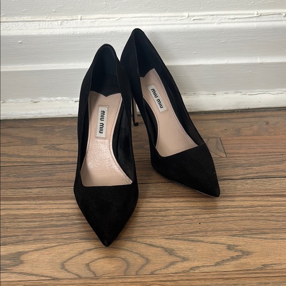 Miu Miu Shoes - Miu Miu Black Women's Heels